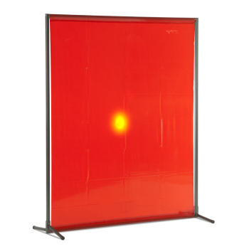 Stellwand / Schutzwand VIPER 1460 mit Spannvorhang 1800 x 1460 mm